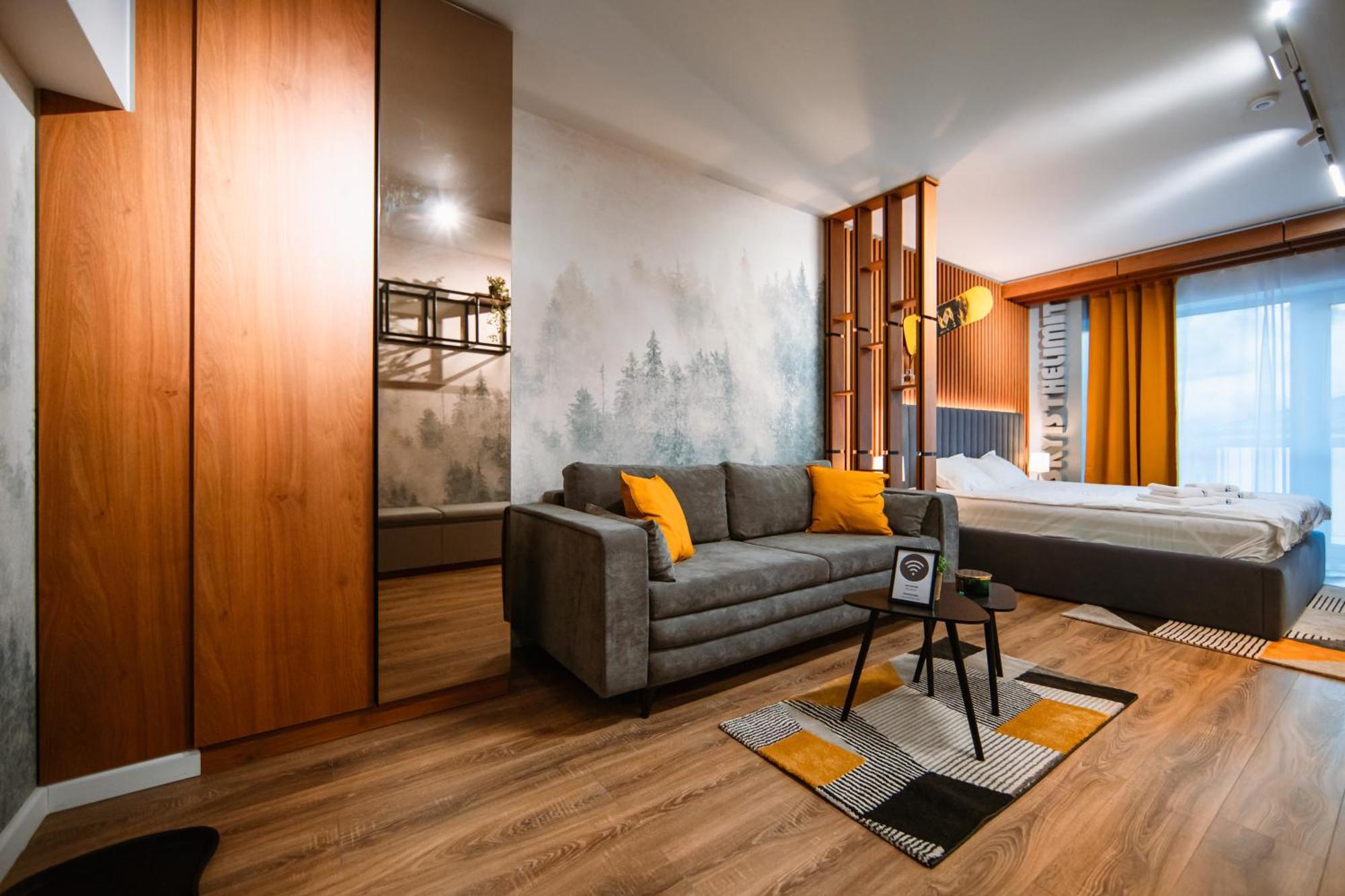 Blue Sky Studio Sinaia Bagian luar foto